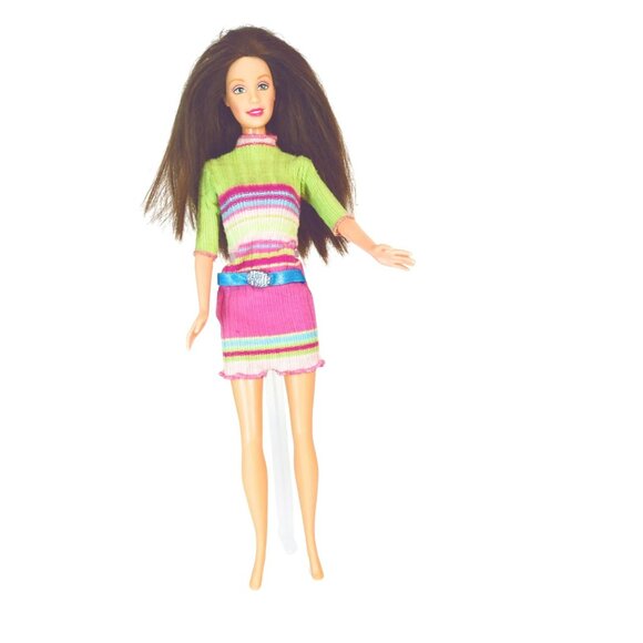 Barbie Boutique Teresa Groovy Trendy Chic Doll Mattel 56433 2002 Brunette - Picture 1 of 6